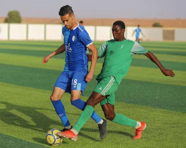 جانب من المباراة