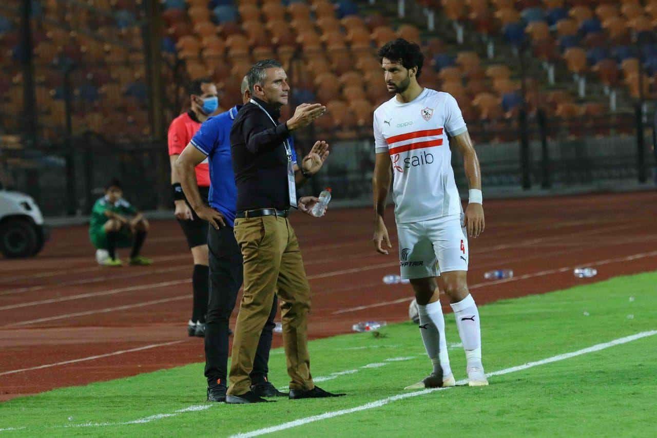  باتريس كارتيرون مع محمود علاء