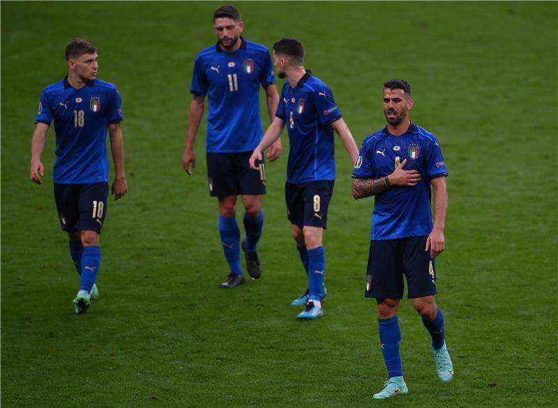 لاعبو منتخب إيطاليا