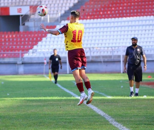 جانب من مباراة زاخو والديوانية