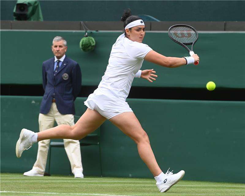 أنس جابر خلال اللقاء