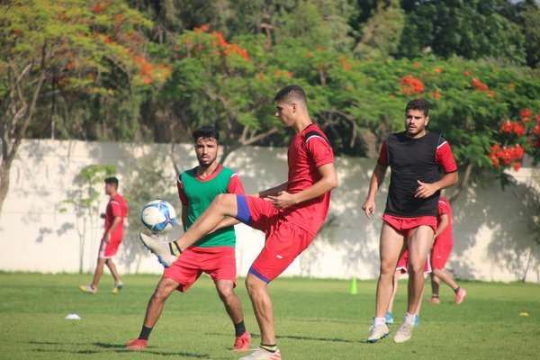 من تدريبات شباب جباليا
