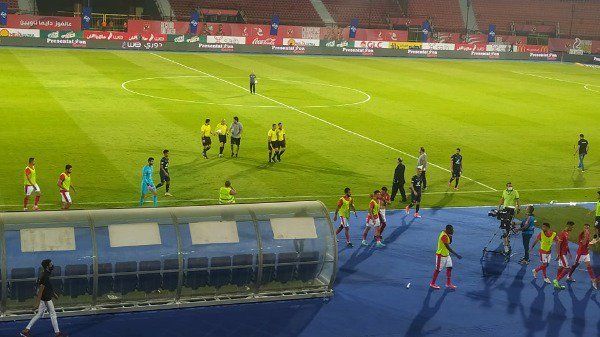 جانب من المباراة