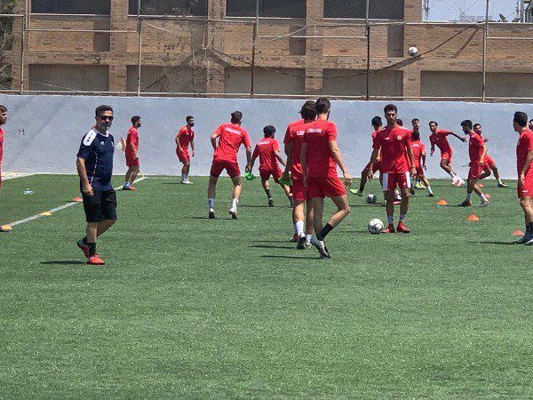 لاعبو منتخب لبنان الأولمبي