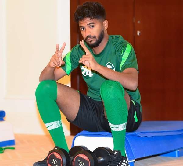 من معسكر المنتخب السعودي