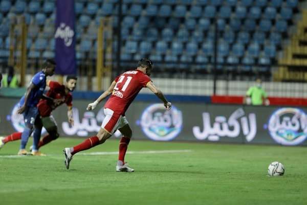 جانب من المباراة