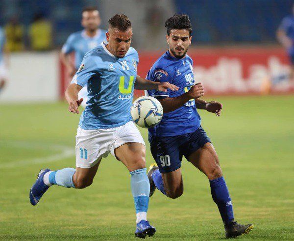  من لقاء الفيصلي والرمثا