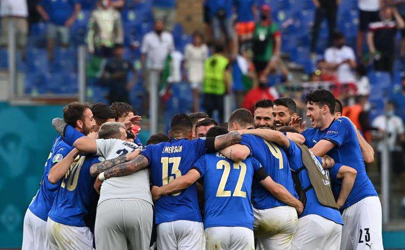 لاعبو منتخب إيطاليا