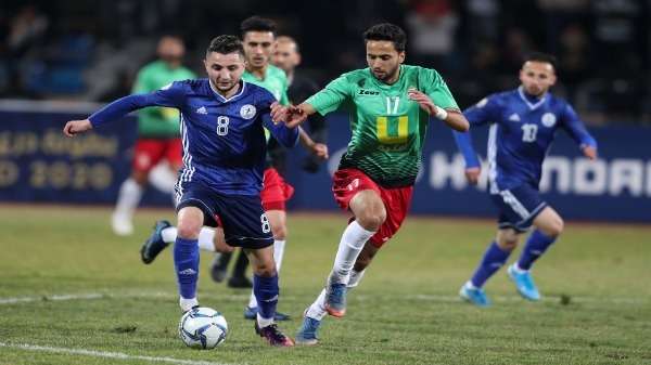 من لقاء سابق بين الوحدات والرمثا