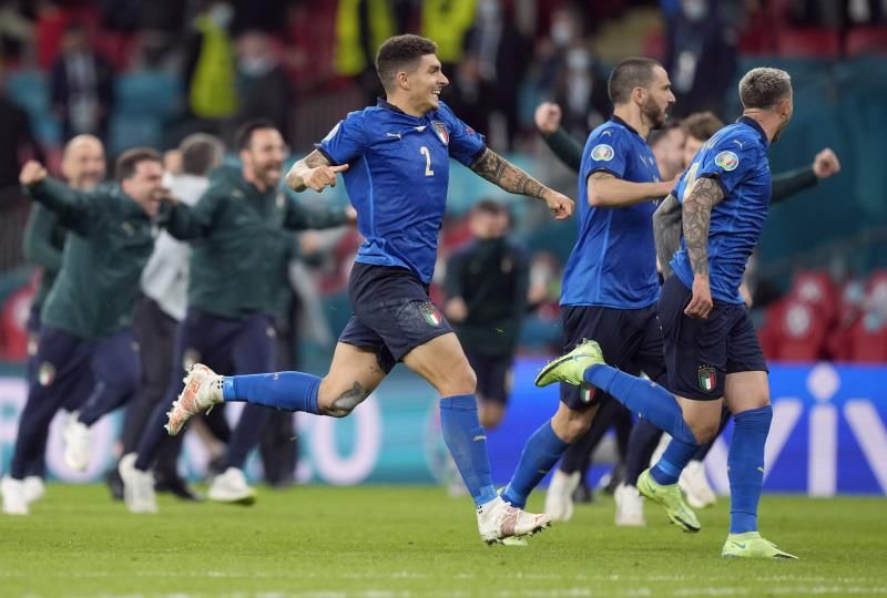 فرحة منتخب إيطاليا