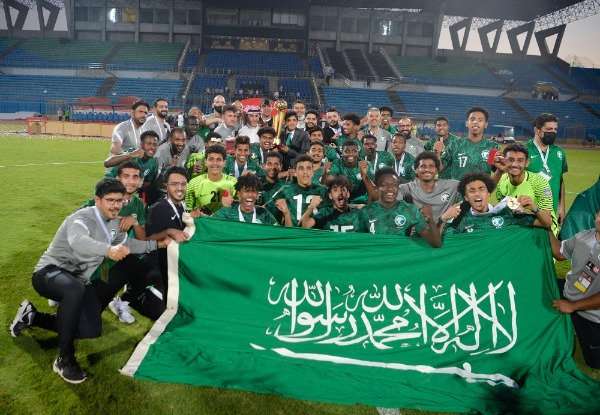 لاعبو منتخب السعودية للشباب