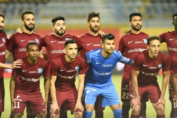 لاعبو مصر المقاصة