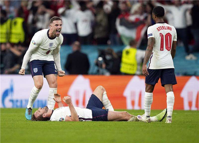 لاعبو المنتخب الإنجليزي