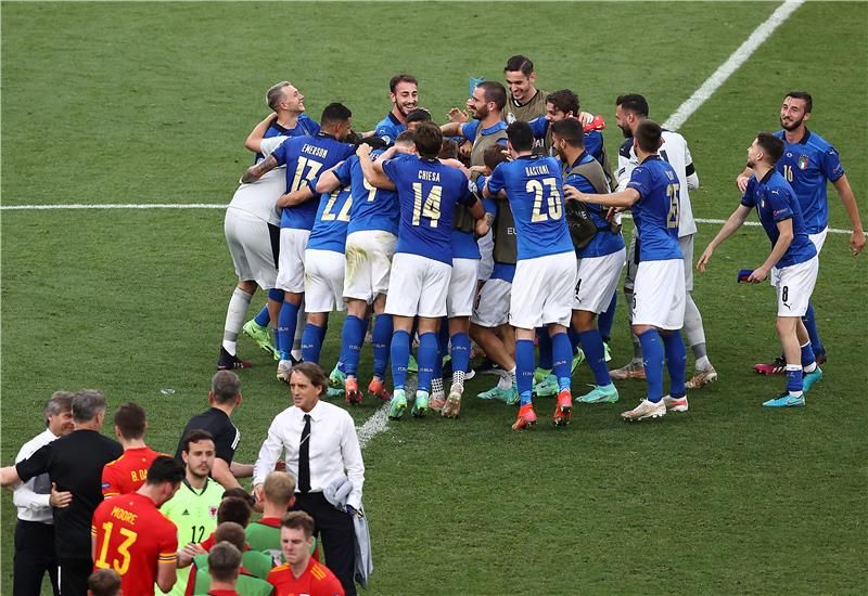 لاعبو منتخب إيطاليا