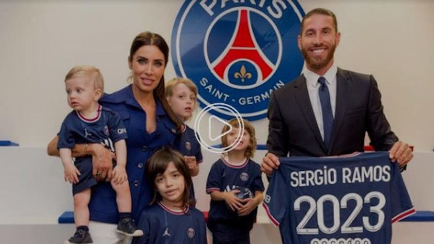 راموس وزوجته