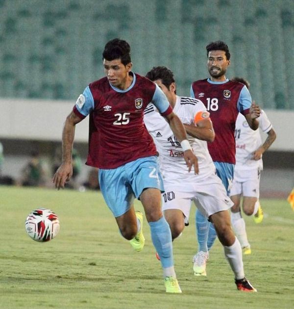 من لقاء الزوراء ونفط ميسان