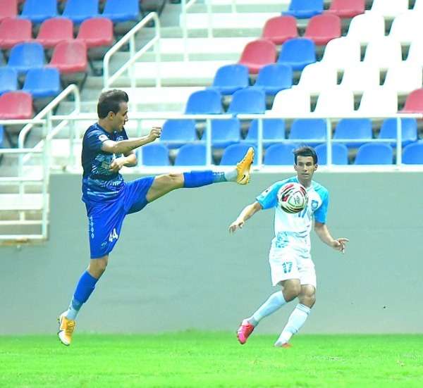 جانب من المباراة