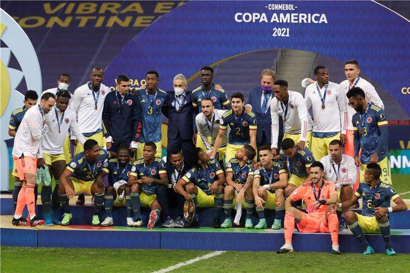 لاعبو كولومبيا 