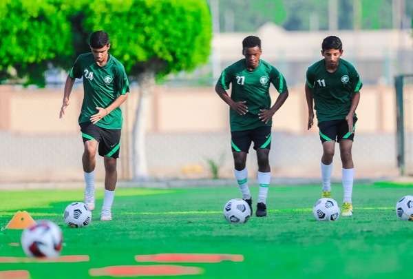 لاعبو منتخب السعودية للشباب