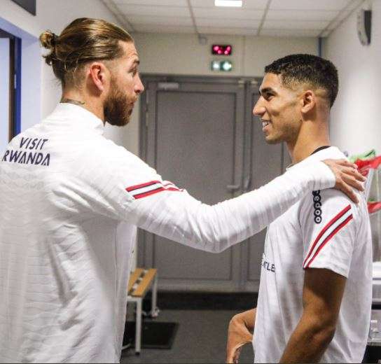 راموس وحكيمي