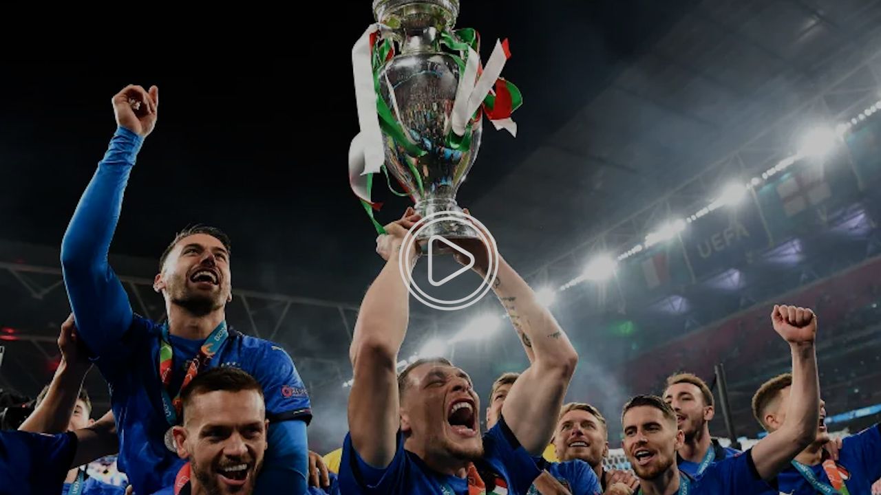 فرحة إيطاليا بكأس اليورو