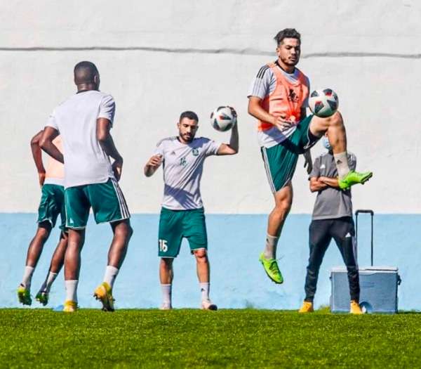 من المباراة