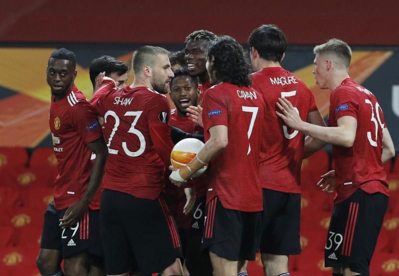 لاعبو مانشستر يونايتد