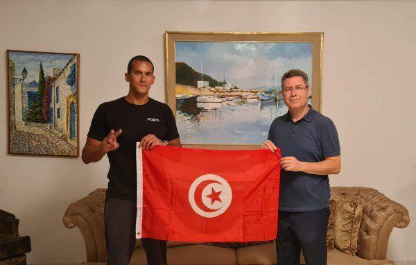 أسامة الملولي رفقة بوصيان