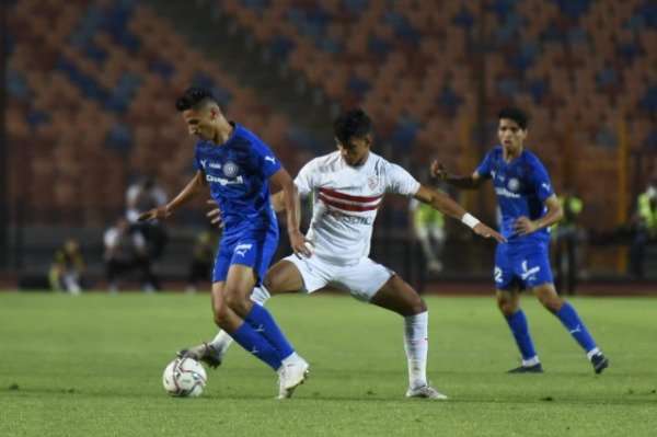 من لقاء الدوري بين الزمالك وأسوان