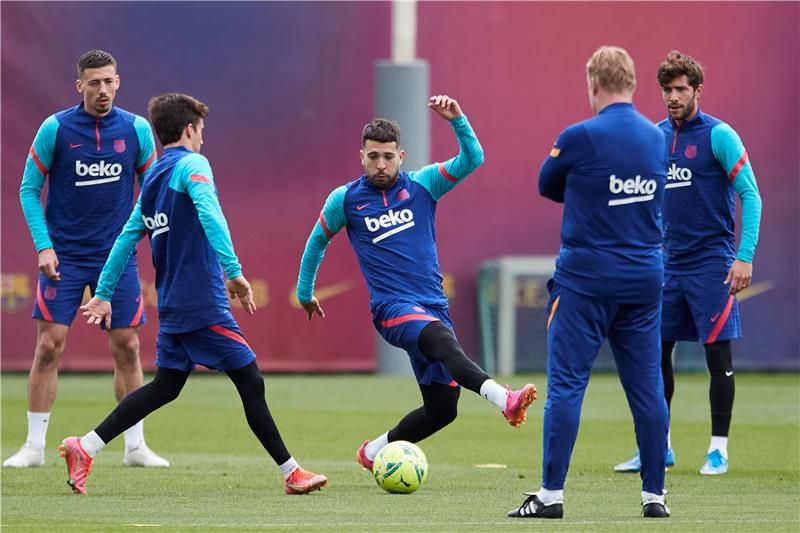 لاعبو برشلونة