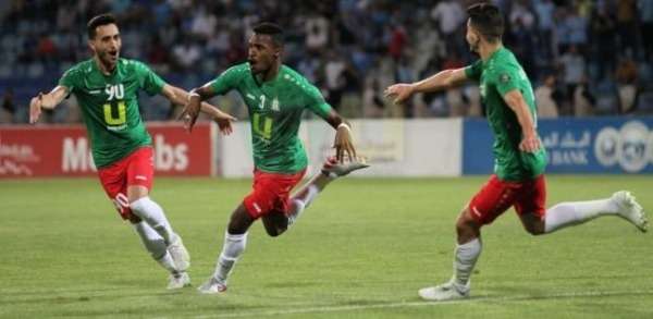 فرحة الوحدات بهدف الفوز