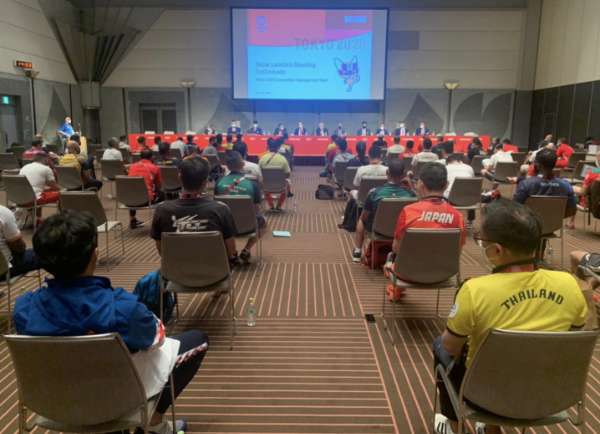 من مراسم القرعة اليوم