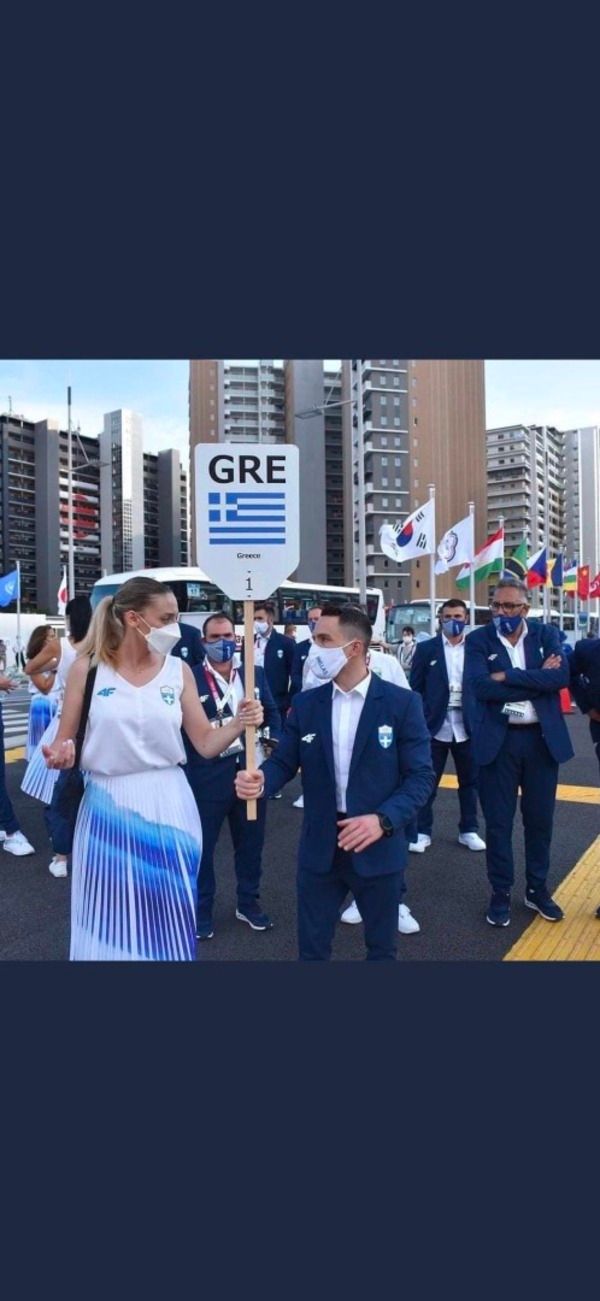 الزي الأولمبي لليونان