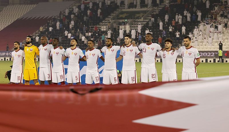 لاعبو قطر