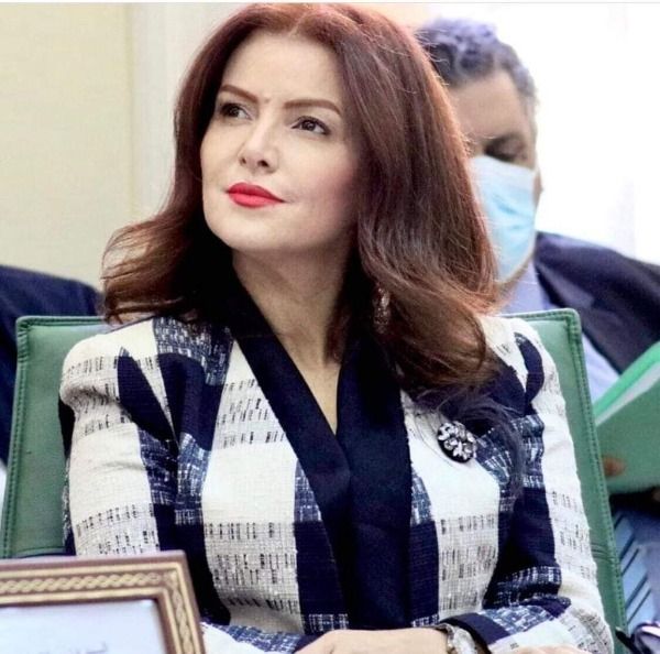 وزيرة الرياضة سهام العيادي 