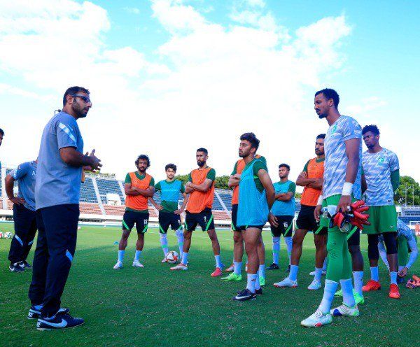 لاعبو المنتخب السعودي الأولمبي