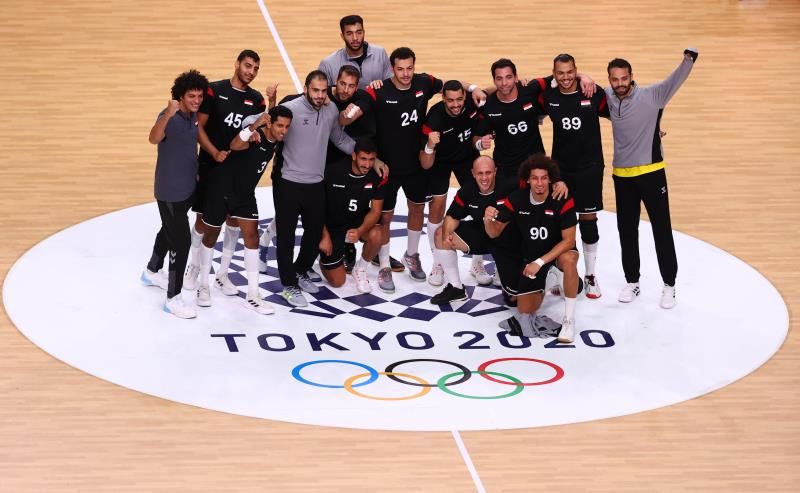 لاعبو منتخب مصر