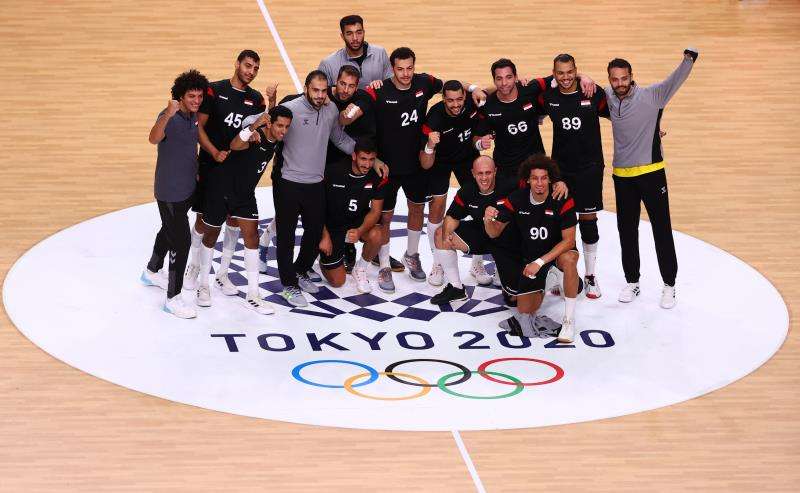 لاعبو منتخب مصر