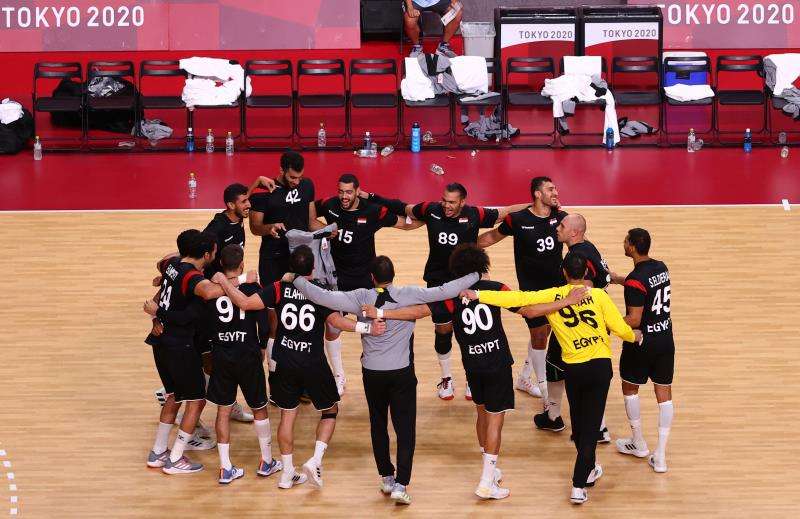 لاعبو منتخب مصر