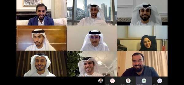 من اجتماع الاتصال المرئي 