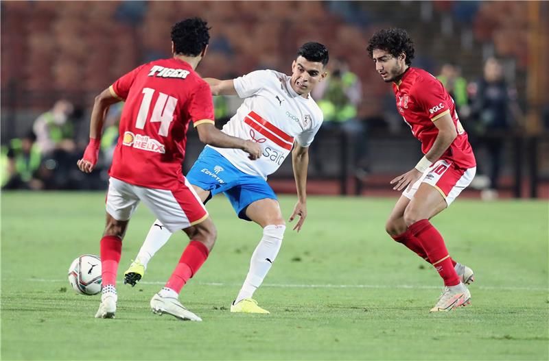 من مباراة سابقة بين الأهلي والزمالك