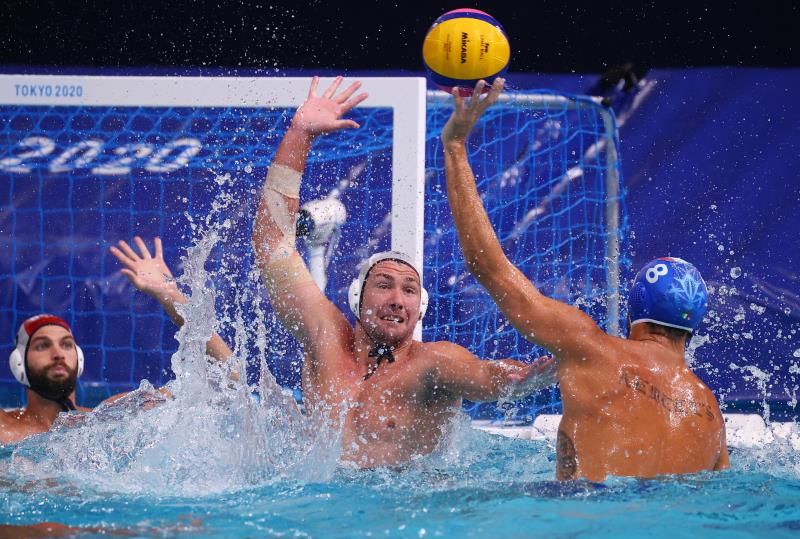 من مباراة إيطاليا والولايات المتحدة