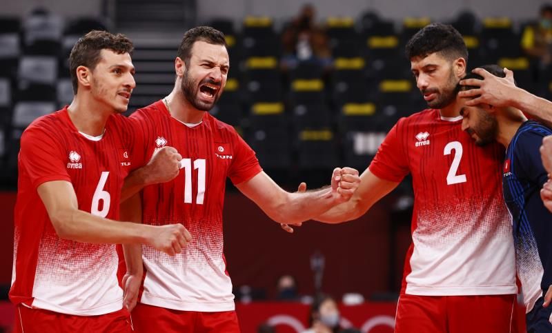 لاعبو المنتخب التونسي