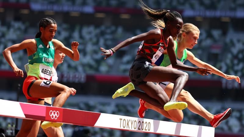 جانب من السباق