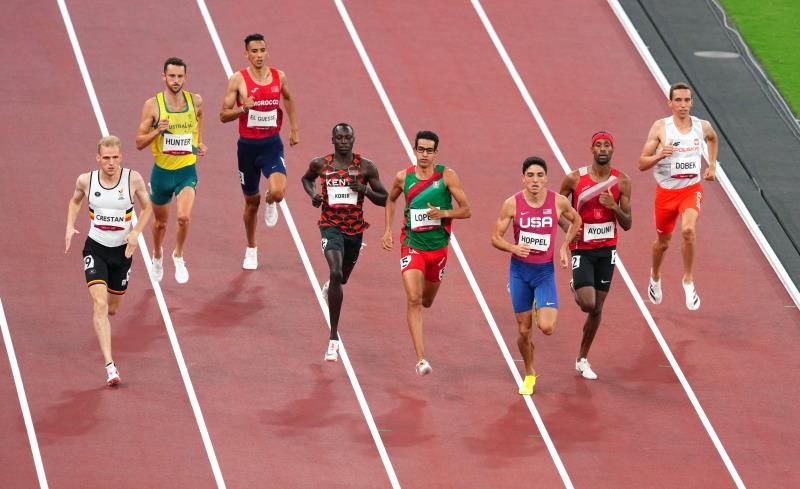 جانب من السباق