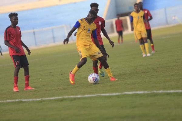 من مباراة الأمل عطبرة والأهلي مروي