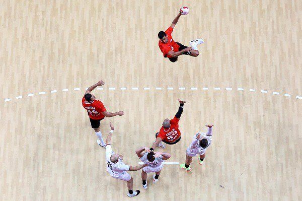 جانب من المباراة