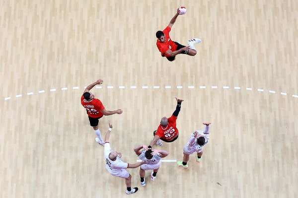 جانب من المباراة