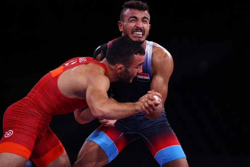 المصارع محمد إبراهيم كيشو