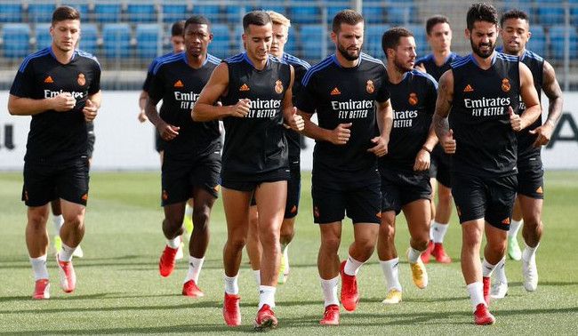 ألابا من مران ريال مدريد